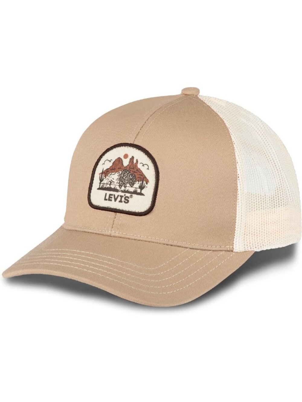 Classic Logo Trucker Hat for Men - Adjustable, Lightweight, Casual Style